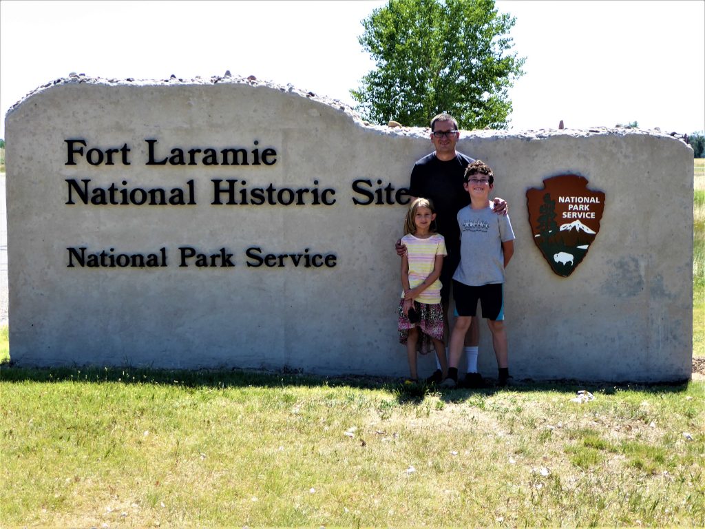 Family at NPS Site