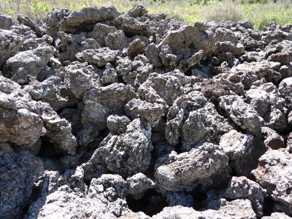 Capulin Volcano Rock Piles