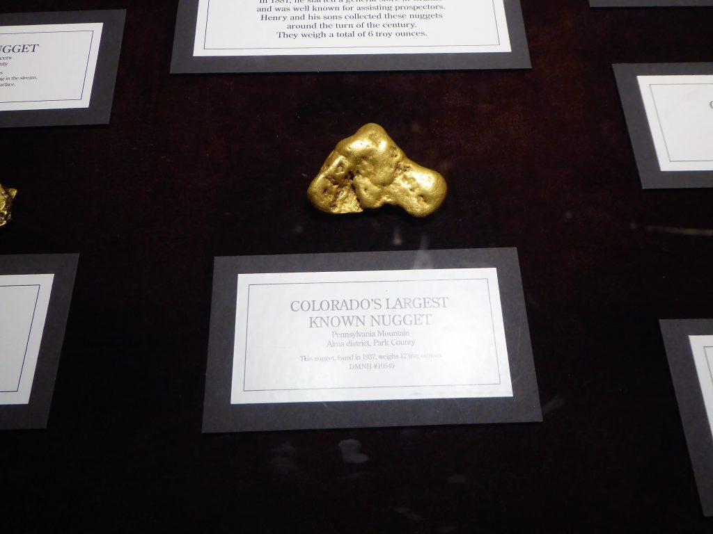 Denver Museum of Nature and Science Gold Nuggest