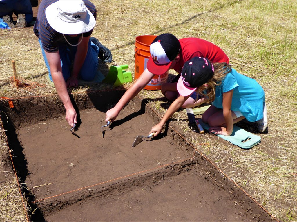 Family Archaeological Dig - plot dig