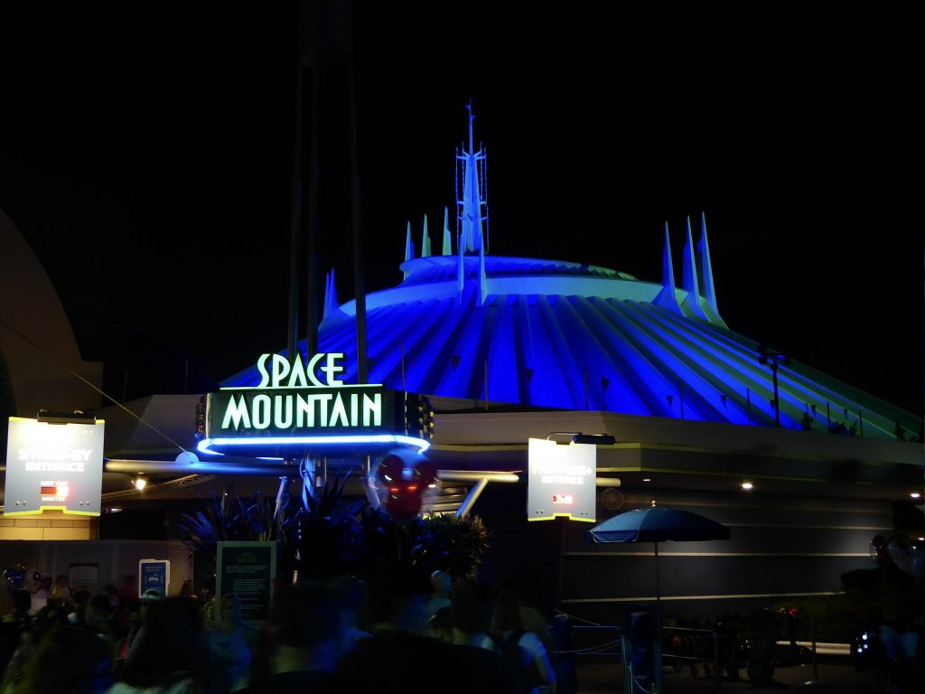 Disney's Not So Scary Halloween Party Space Mountain