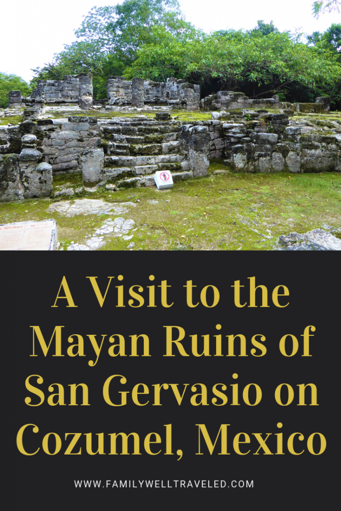 Mayan Ruins of San Gervasio, Cozumel, Mexico