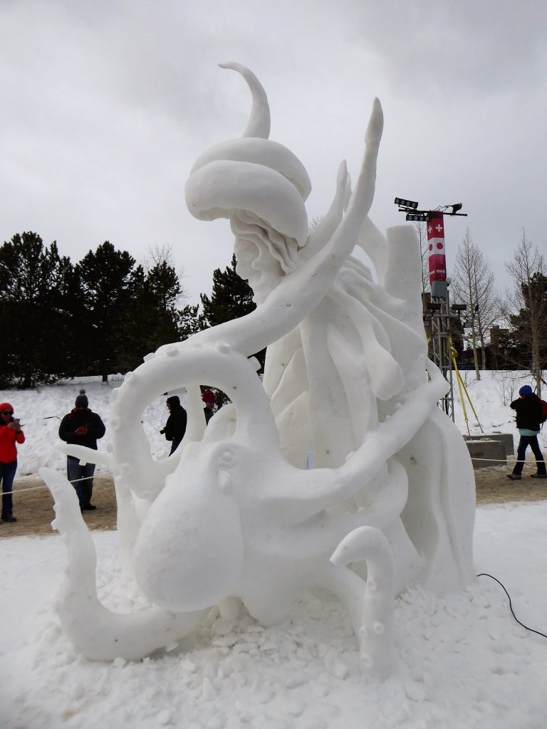 International Snow Sculpture Championship Hidden Dance