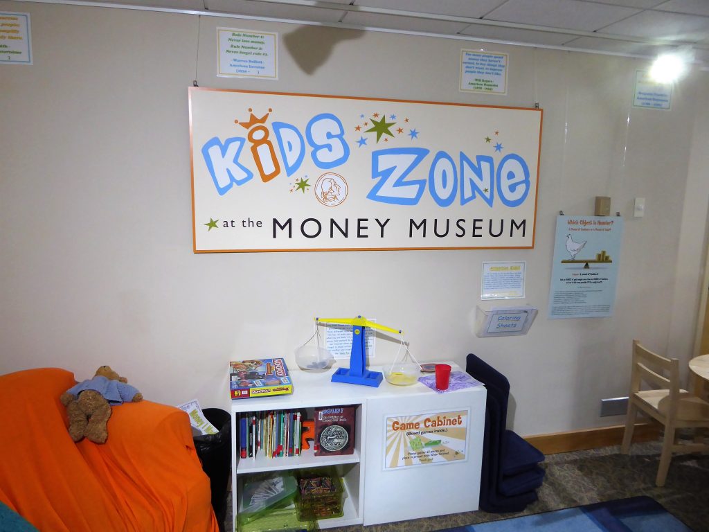 Money Museum Colorado Springs Kids Zone