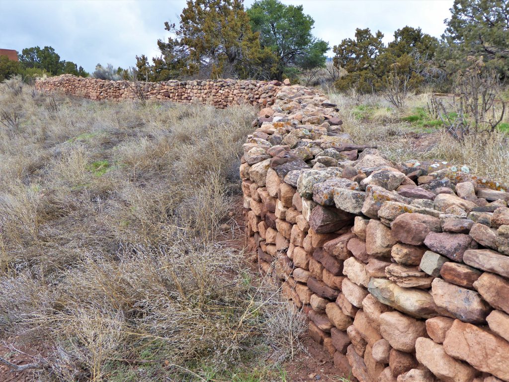 Pecos National Historical Park Stone Wall