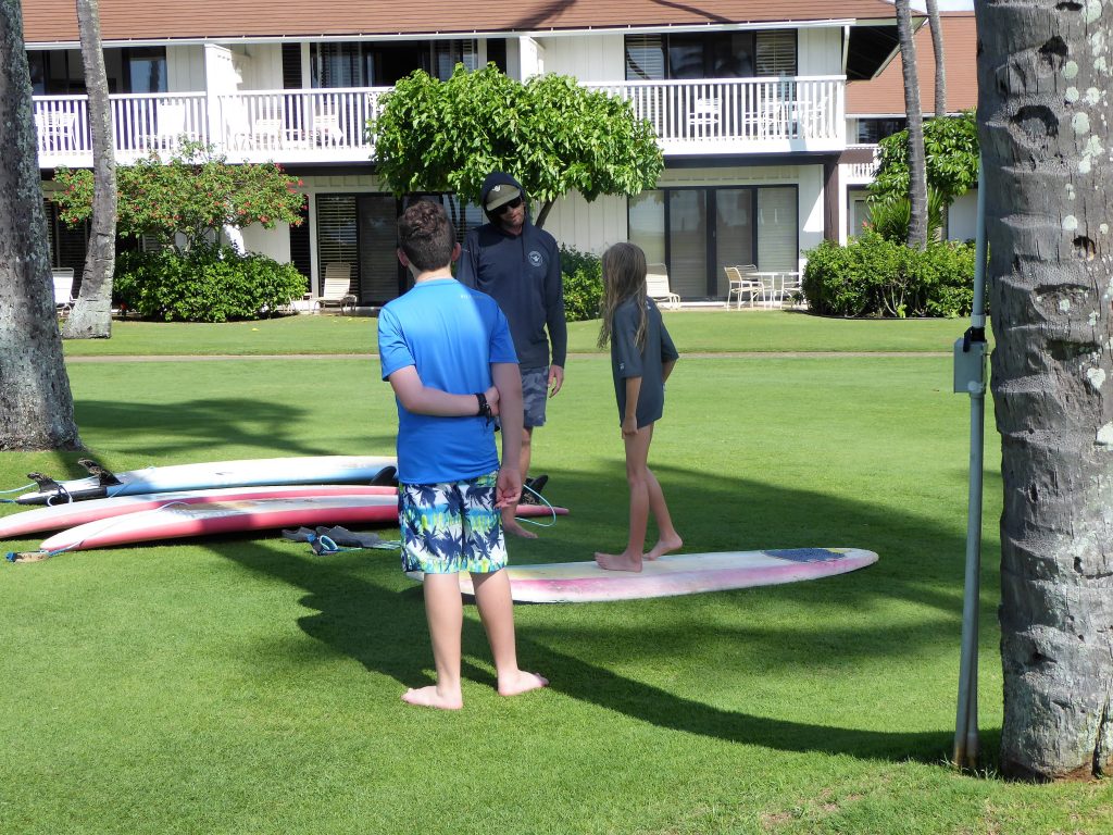 Kauai Surf School Balance