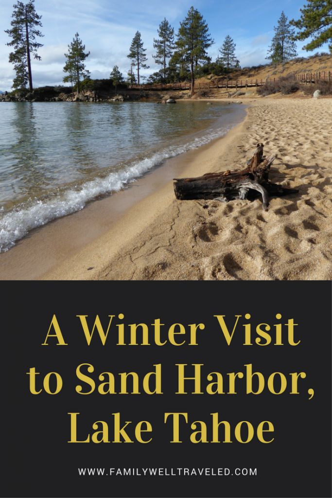 Winter Visit to Lake Tahoe's Sand Harbor