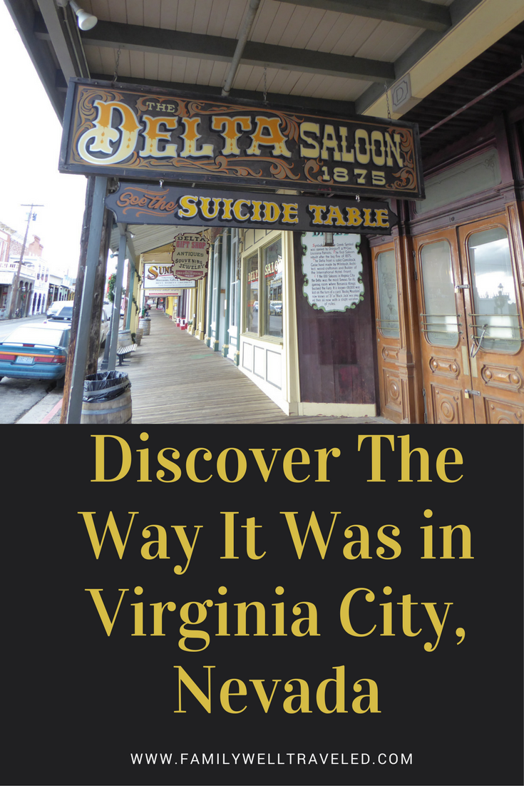 Virginia City Nevada Pin