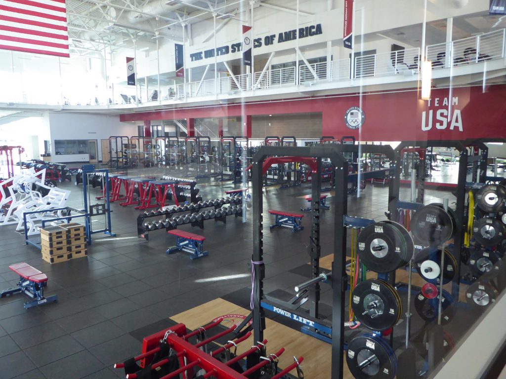 U.S. Olympic Training Center Workout facility