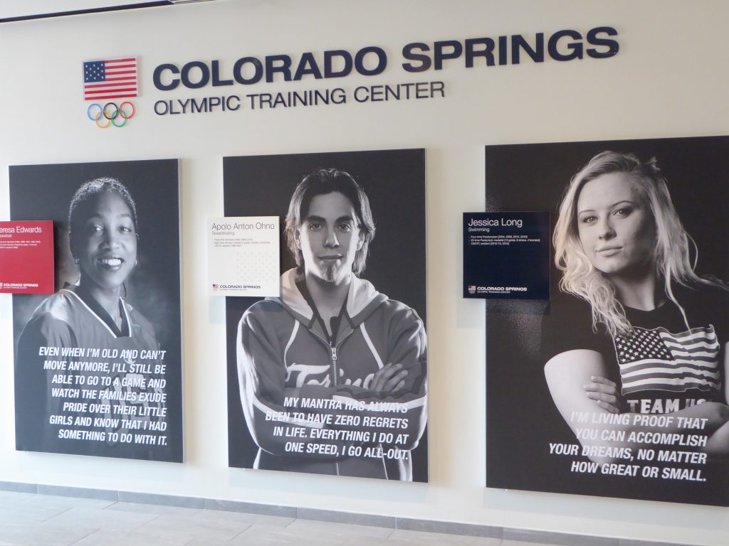 U.S. Olympic Training Center Olympian Quotes