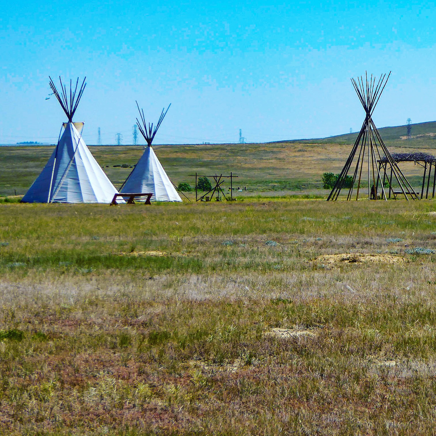 Denver Botanic Gardens Plains Tepees