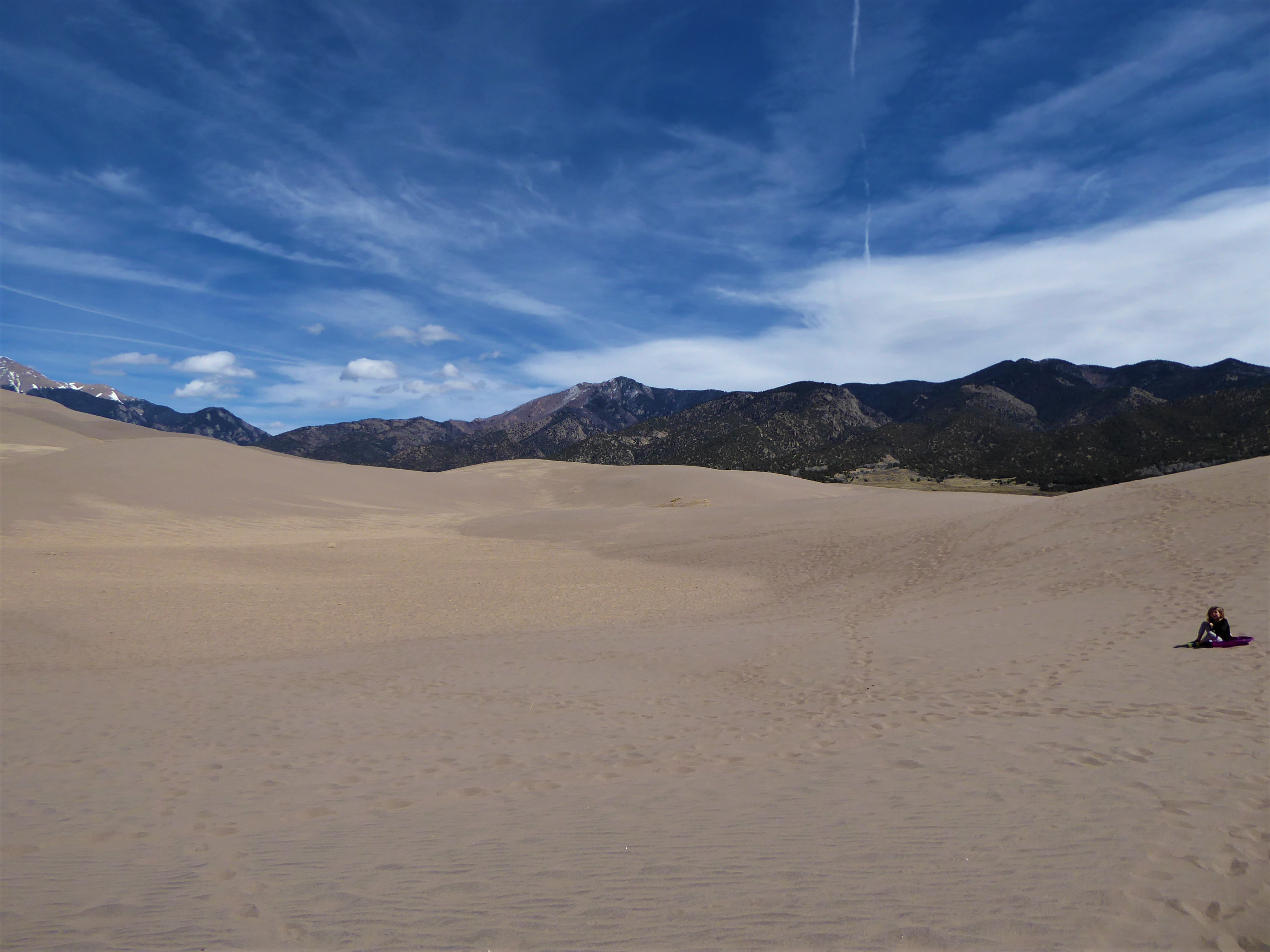 Great Sand Dunes Mountains