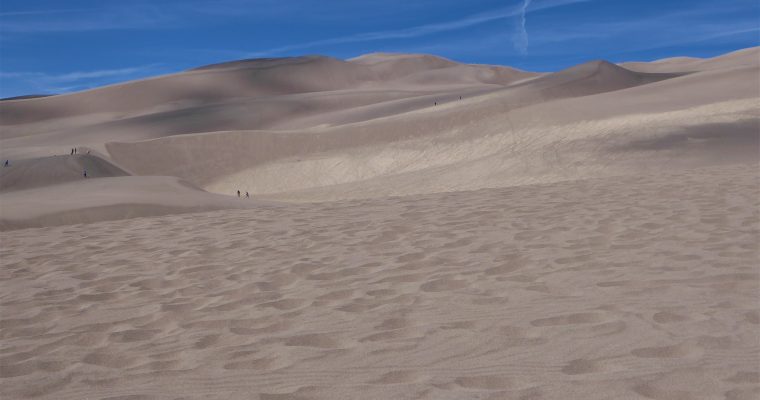Sand Sledding (Sort Of) At Great Sand Dunes National Park