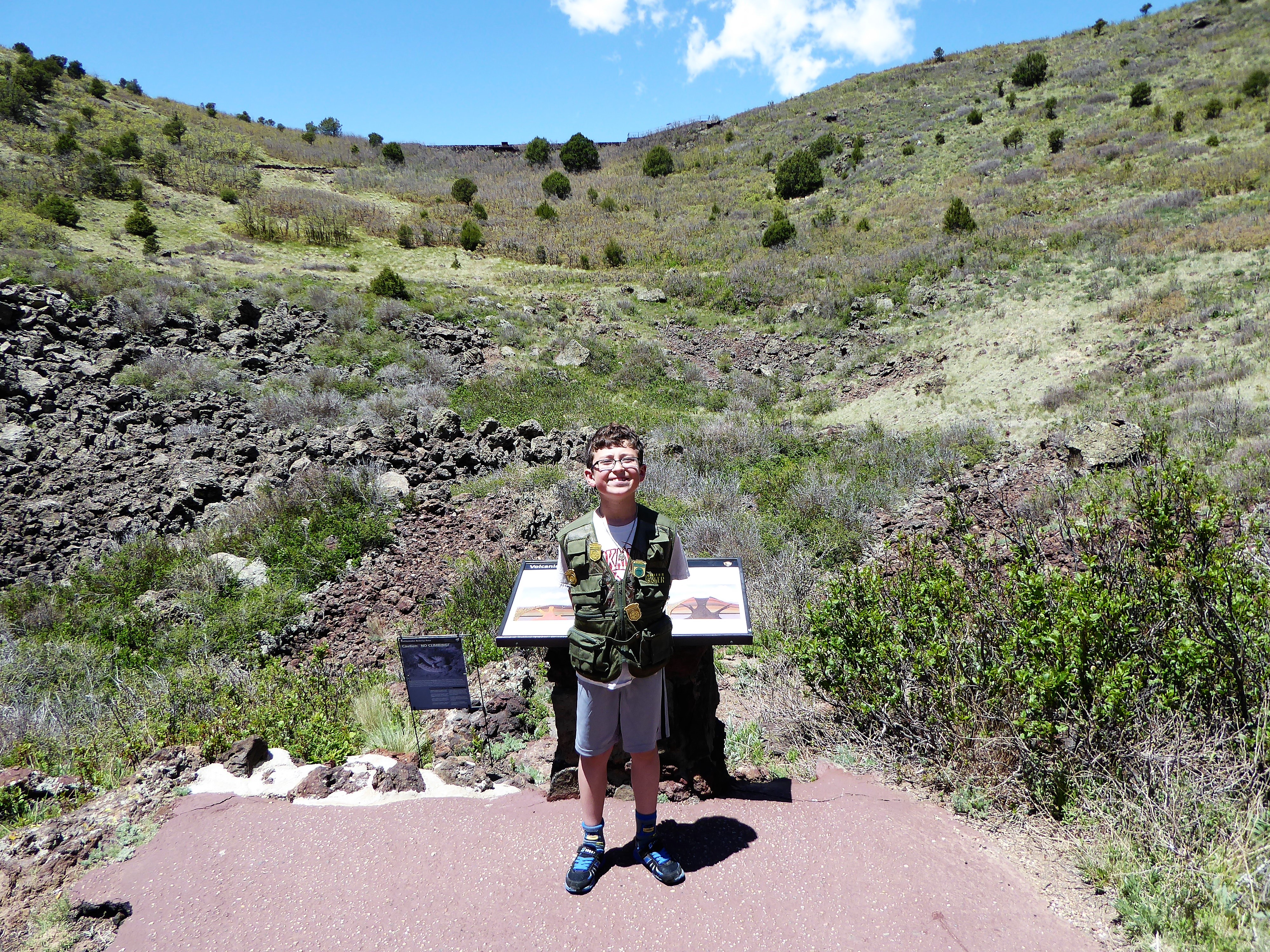 Capulin Volcano Crater Vent Trail