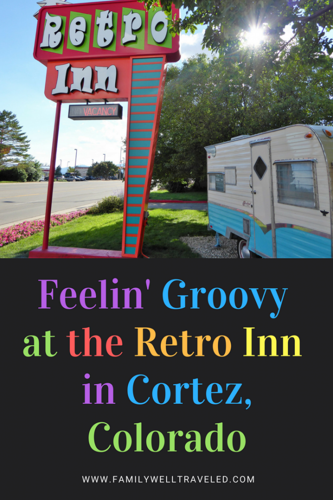 Retro Inn Cortez, Colorado Pin