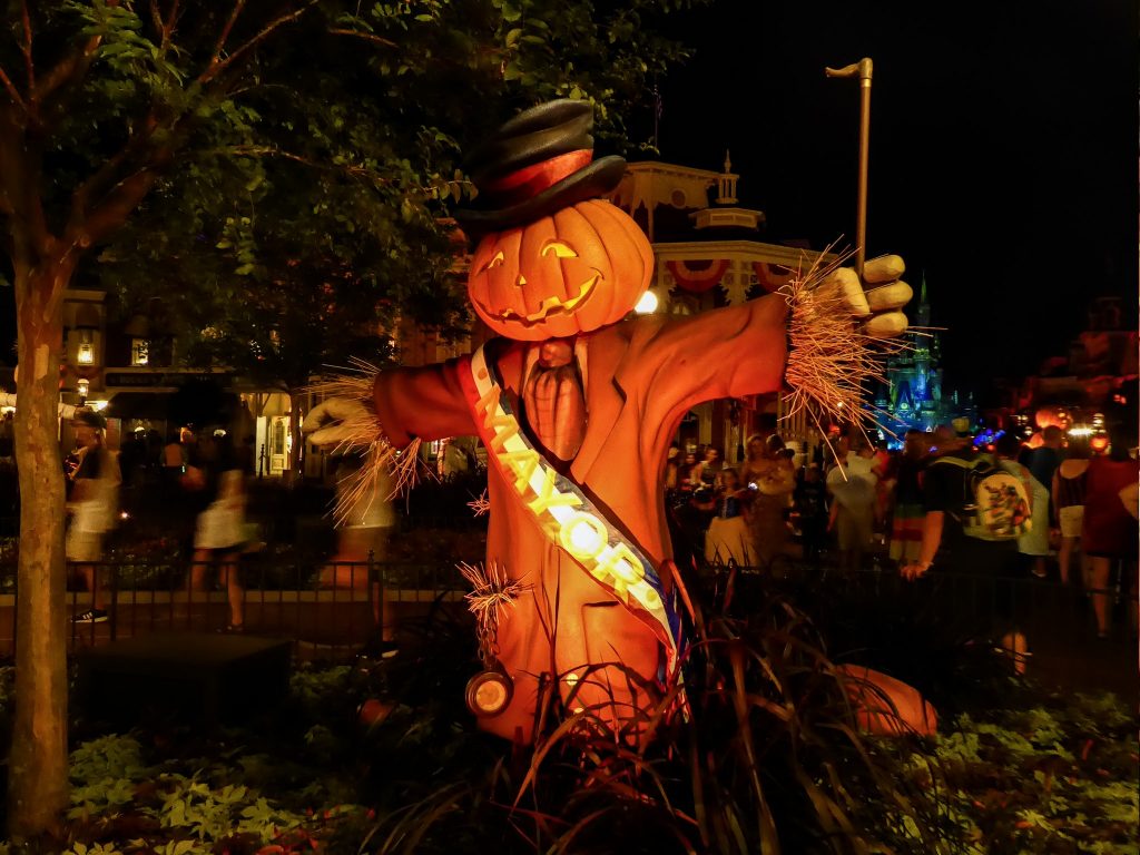 Disney's Not So Scary Halloween Party Scarecrow Mayor