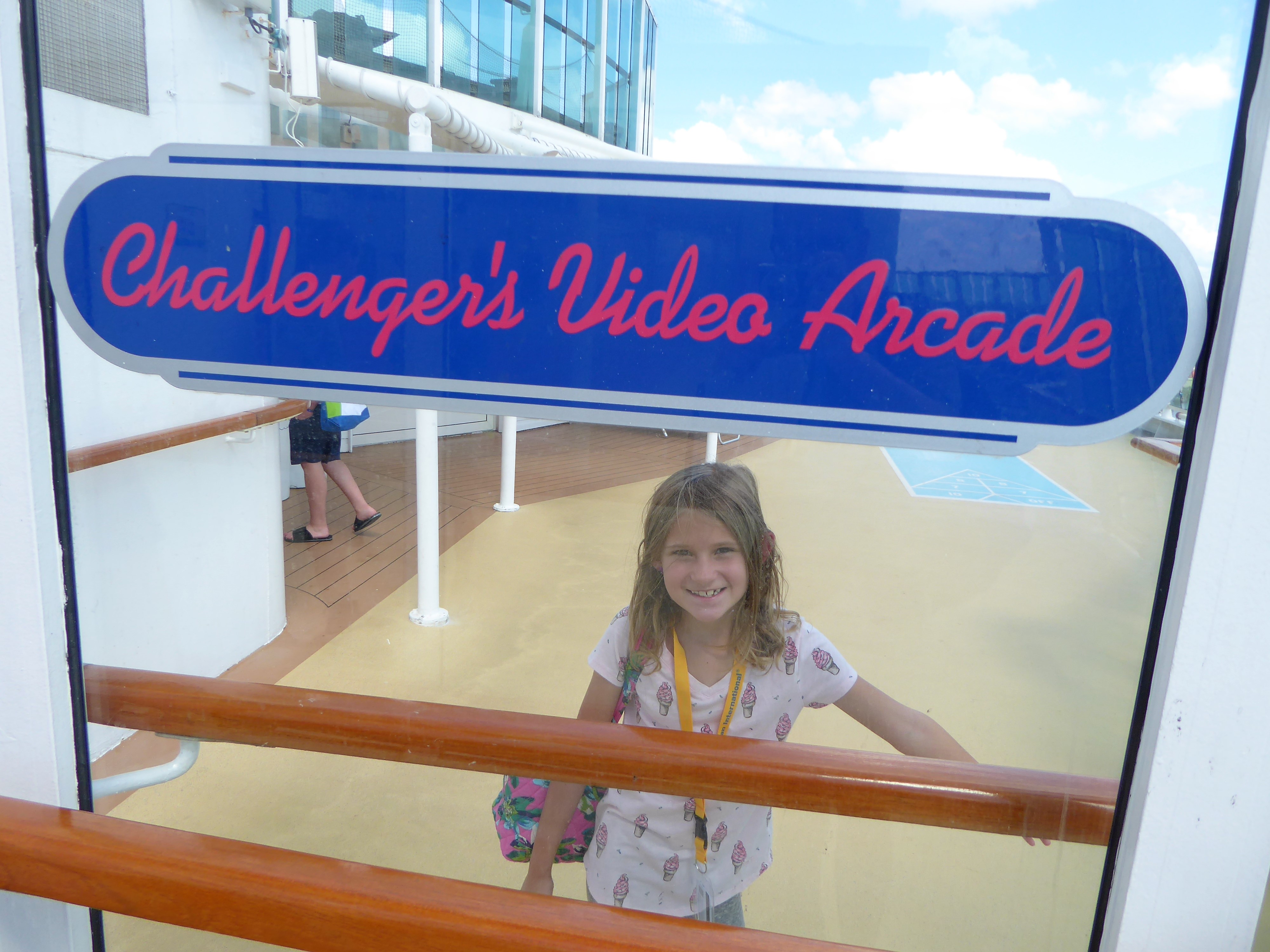 Brilliance of the Seas Challenger's Video Arcade