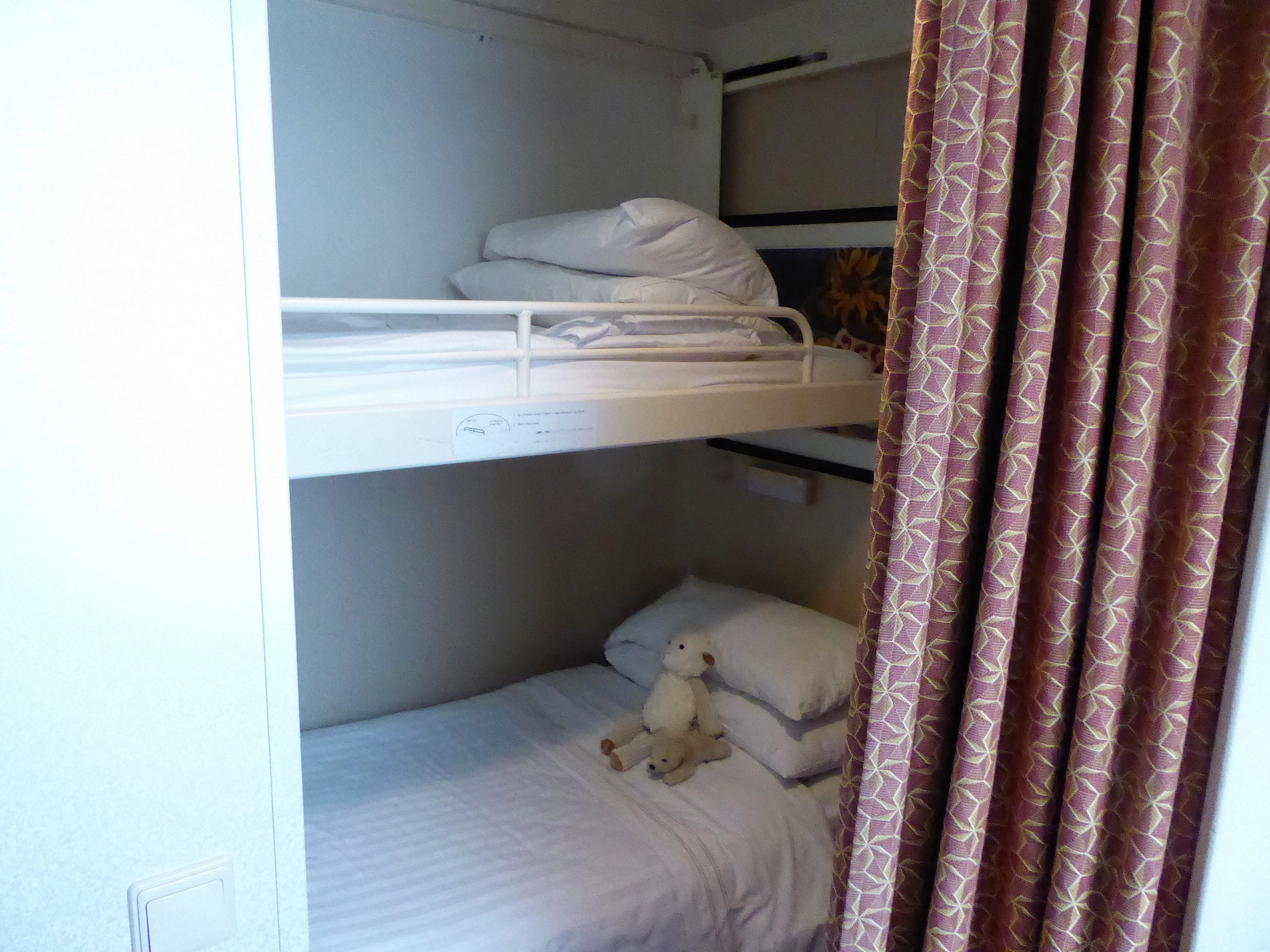 Brilliance of the Seas Bunks