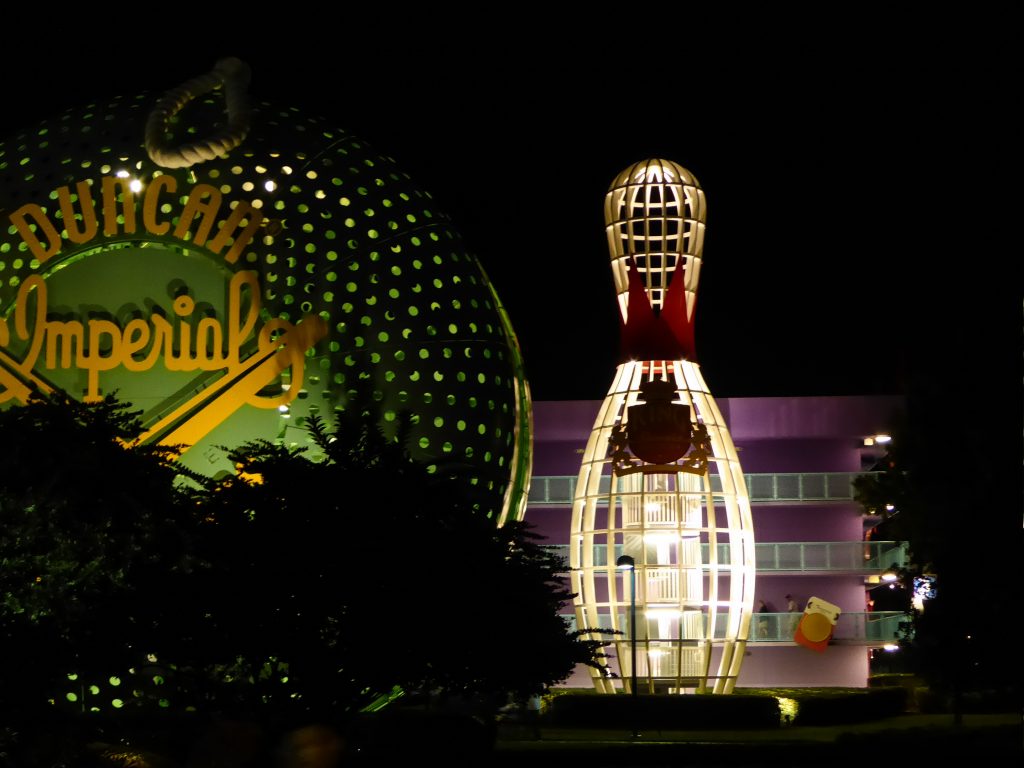 Disney's Pop Century Resort Night View
