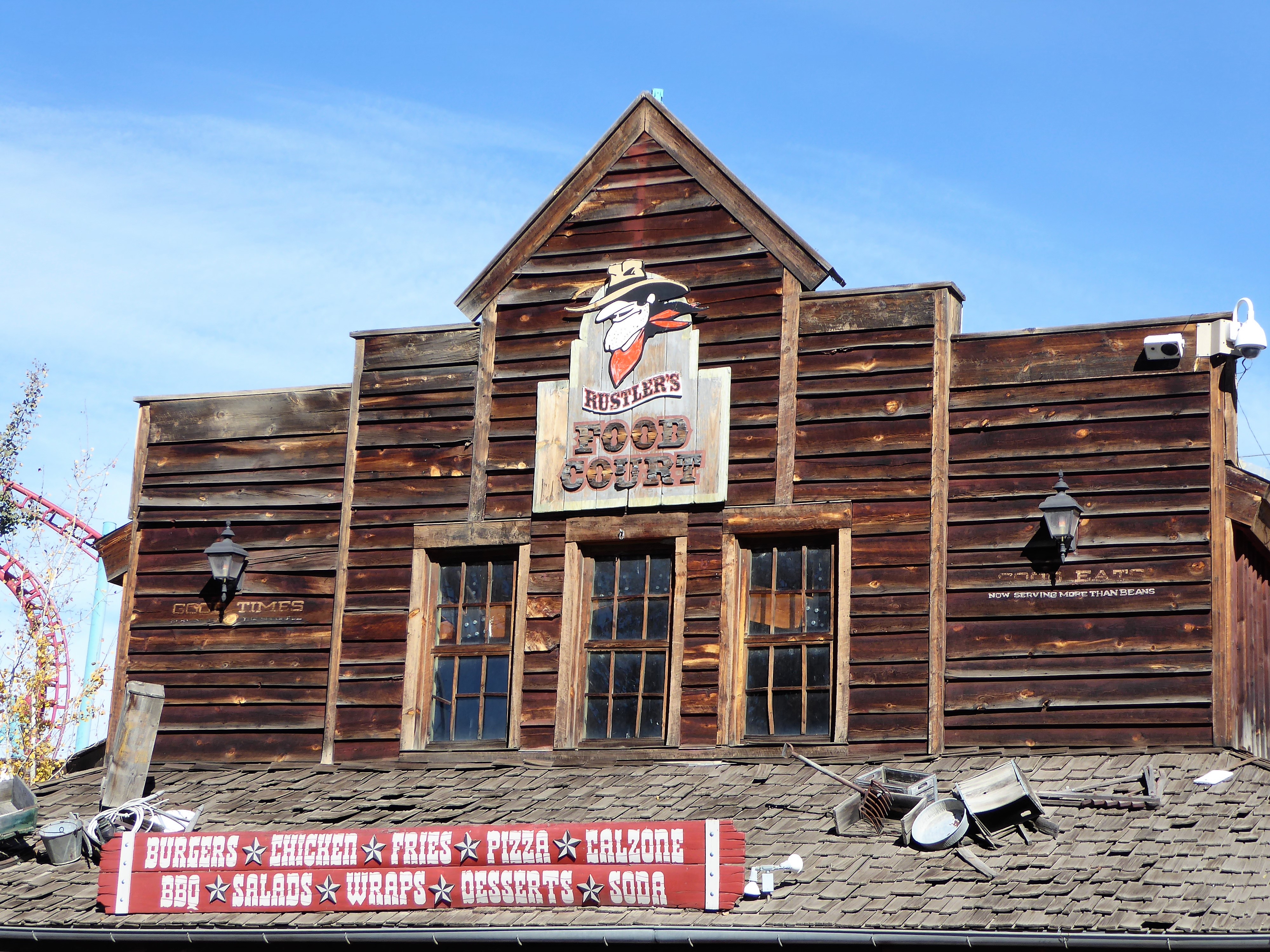 Elitch Gardens Theme Park Rustler's Food Court