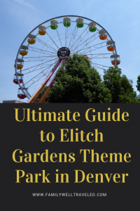 Elitch Gardens Theme Park Denver, CO USA