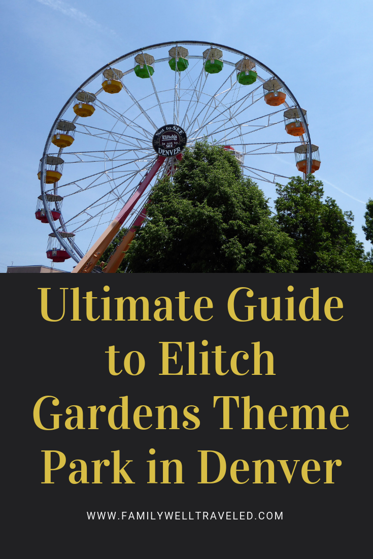 Elitch Gardens Theme Park Denver, CO USA