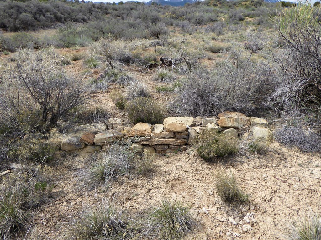 Yucca House National Monument Stacked Rock