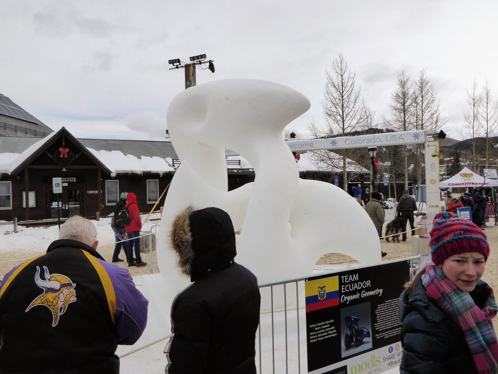 International Snow Sculpture Championship Organic Chemistry