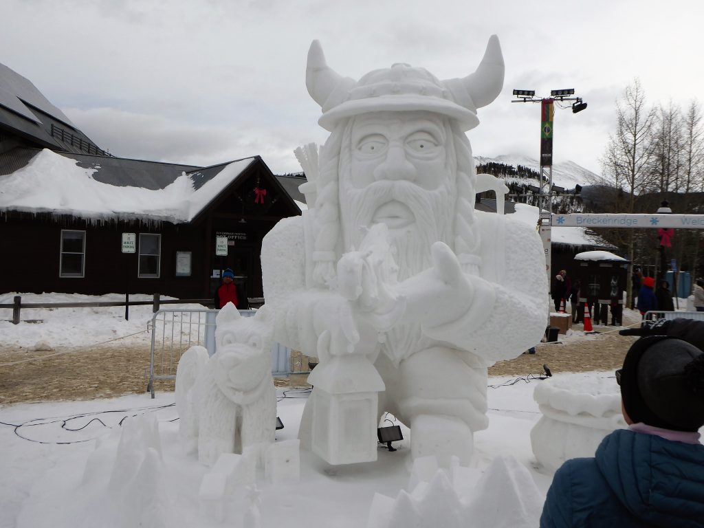 International Snow Sculpture Championship Let It Snow