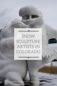 International Snow Sculpture Competition, Breckenridge, Colorado