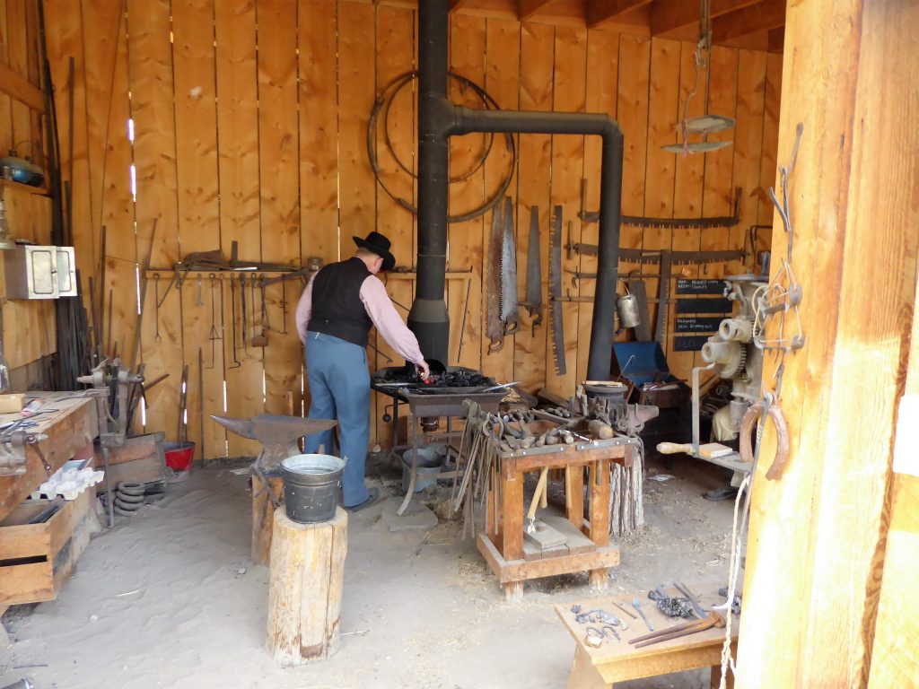 Four Mile Historic Park Blacksmith Shop