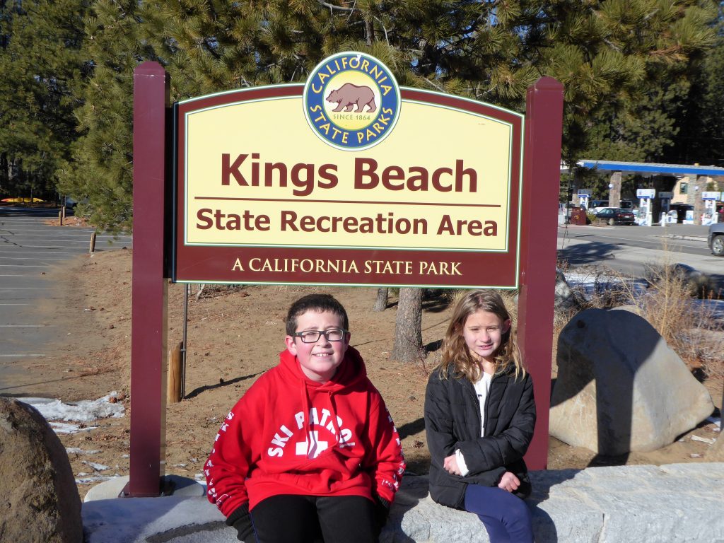 Kings Beach Lake Tahoe Sign