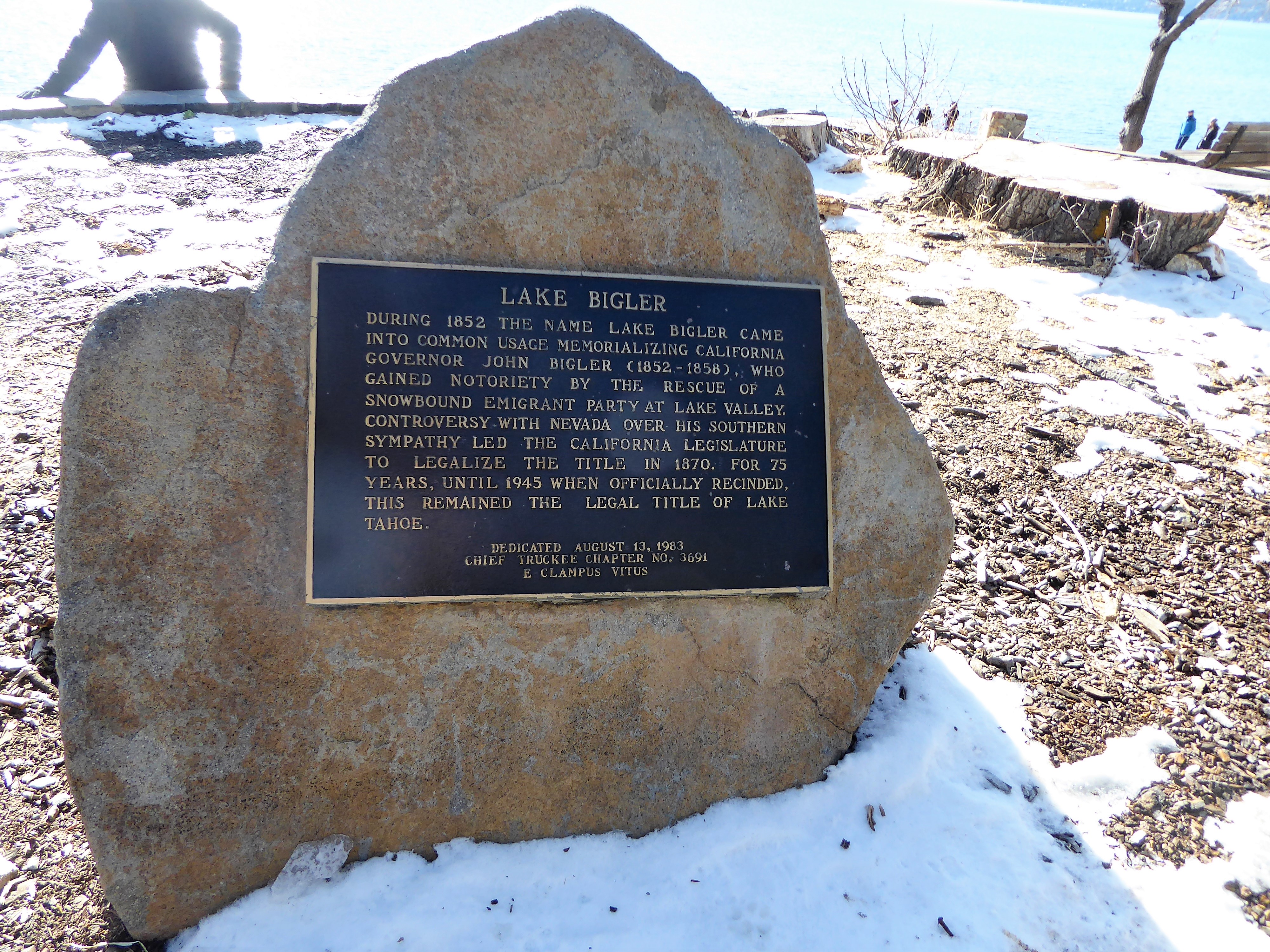 Kings Beach Lake Tahoe Lake Bigler