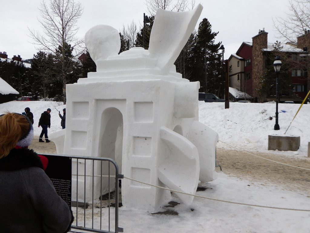 International Snow Sculpture Championship Unity in Diversity