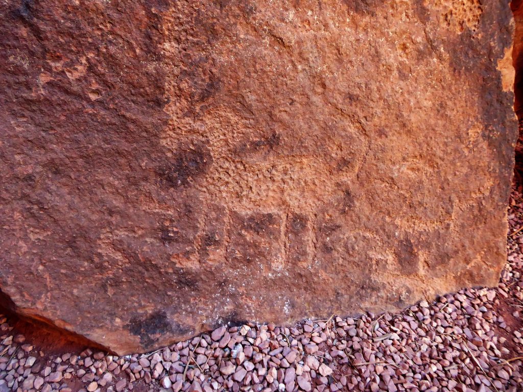 Manitou Cliff Dwellings Petroglyph