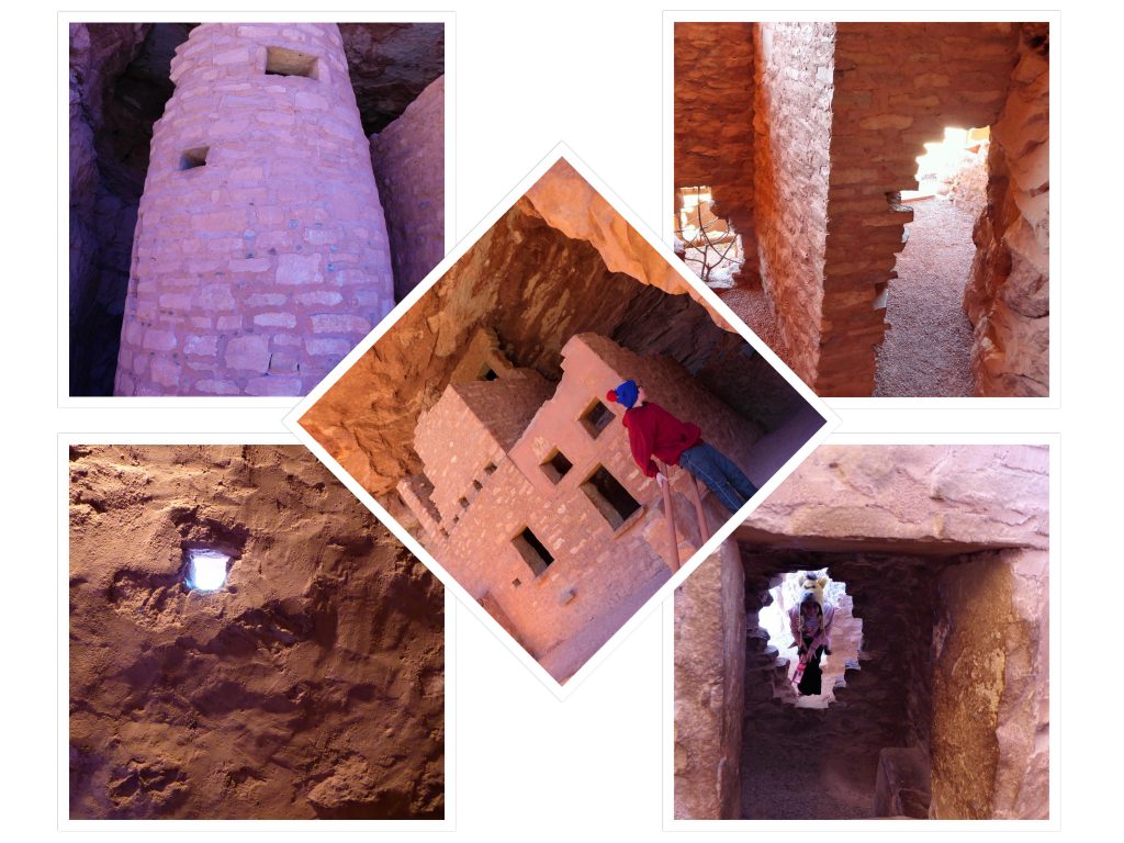 Manitou Cliff Dwellings Collage