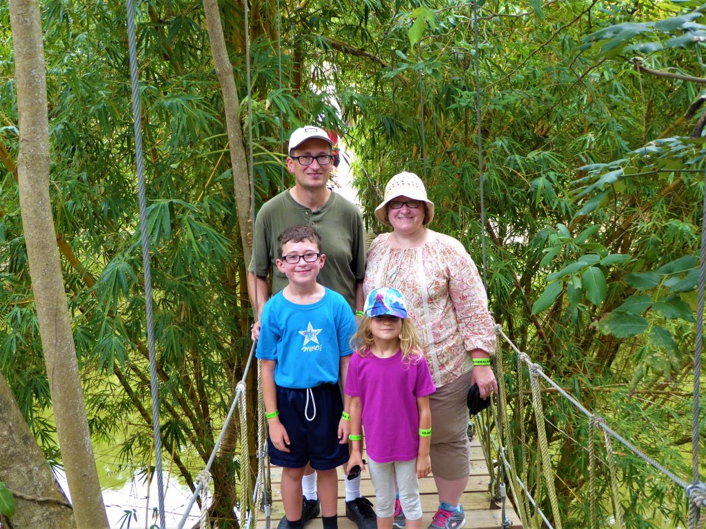 Gumbalimba Park Roatan Island Bridge