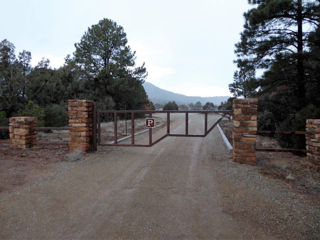Pecos National Historical Park Locked Gate