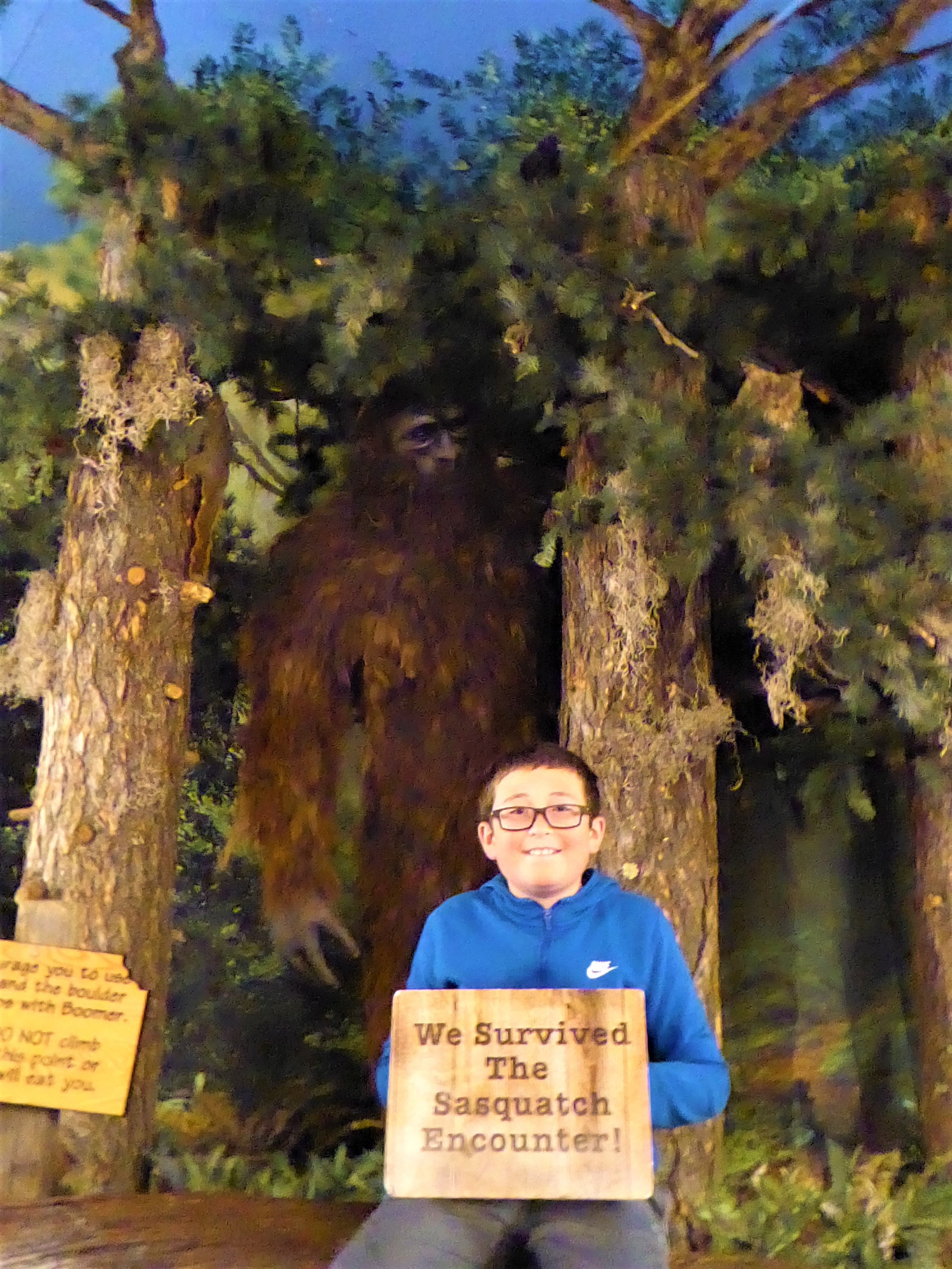 Sasquatch Outpost Visitor