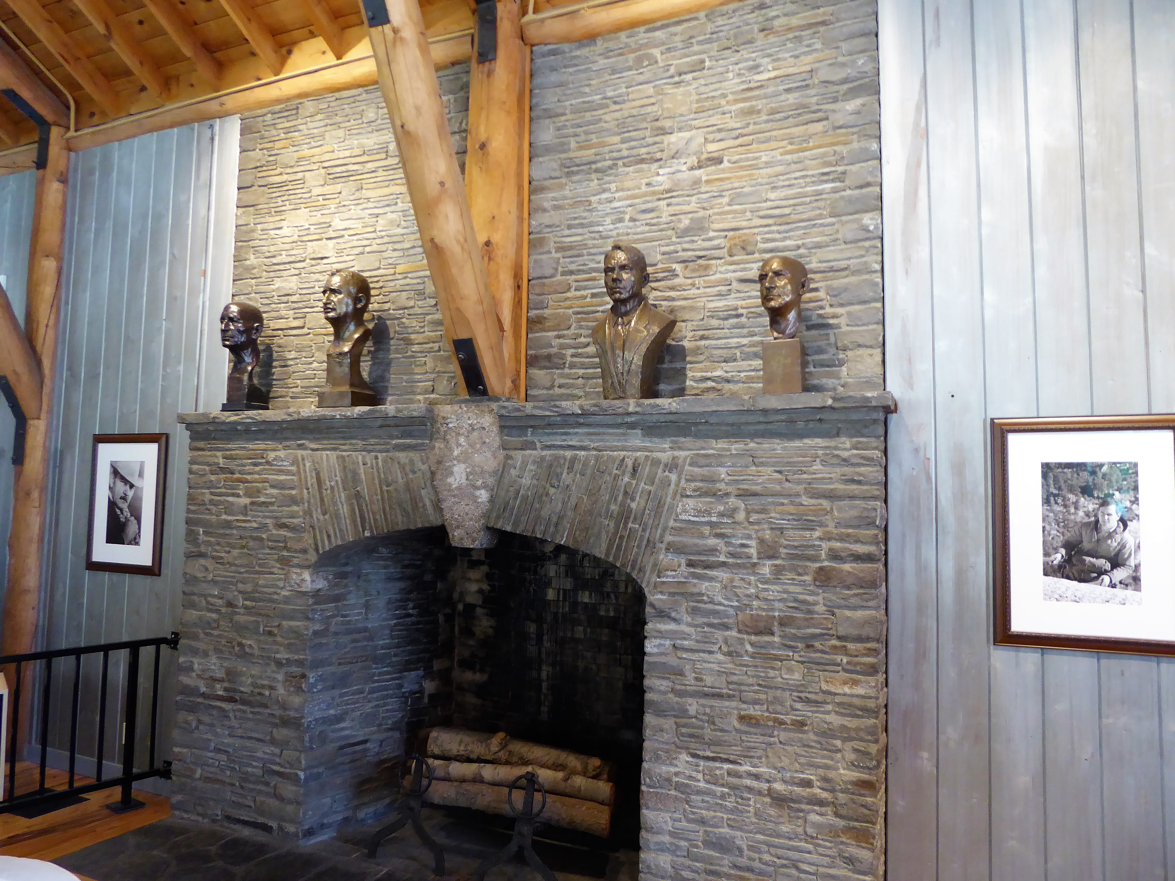 Inside the Sculptor's Studio at Mount Rushmore