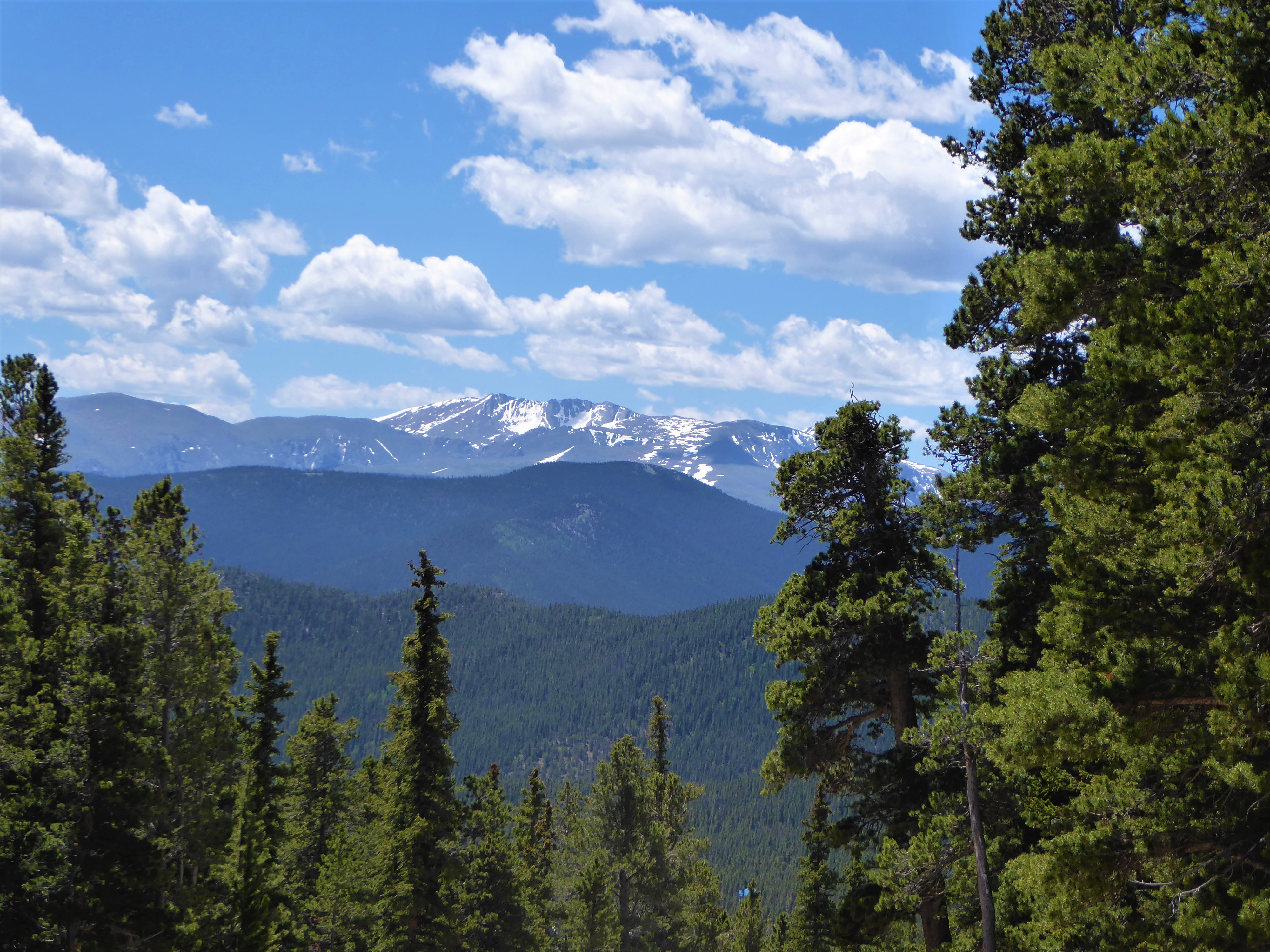 View from St. Mary's Glacier