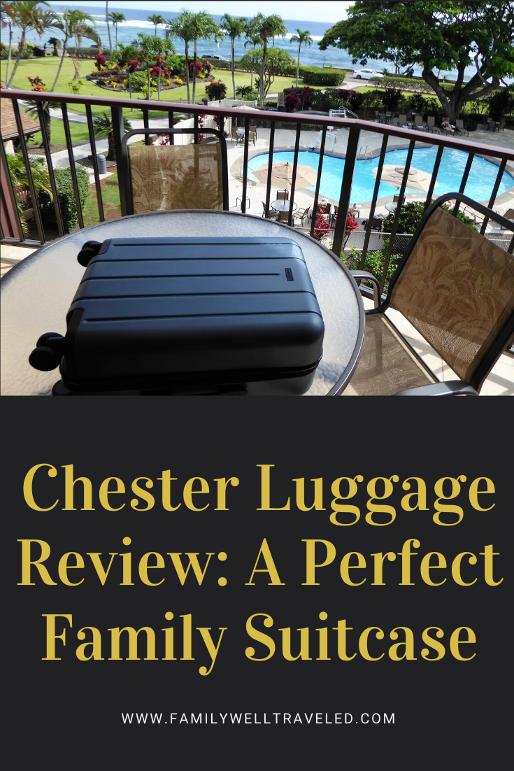 Chester Luggage Review #ChesterTravels