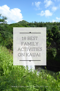 Kauai, Hawaii, USA Family Activities