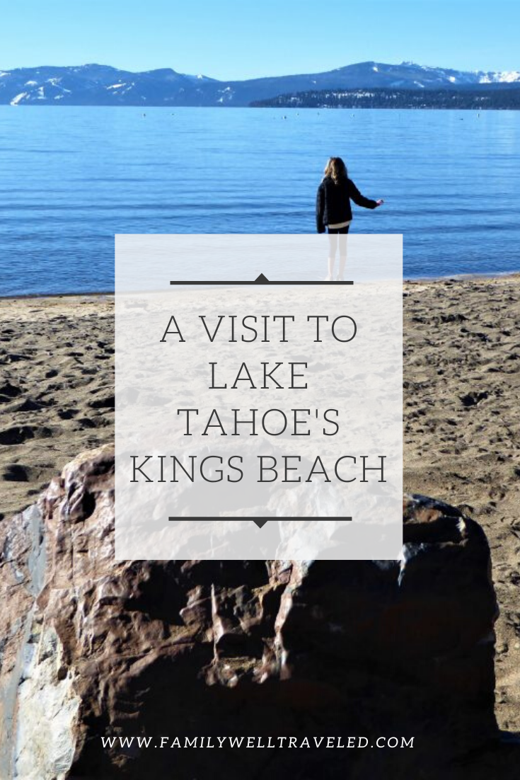 Visit to Lake Tahoe, Kings Beach, California, USA