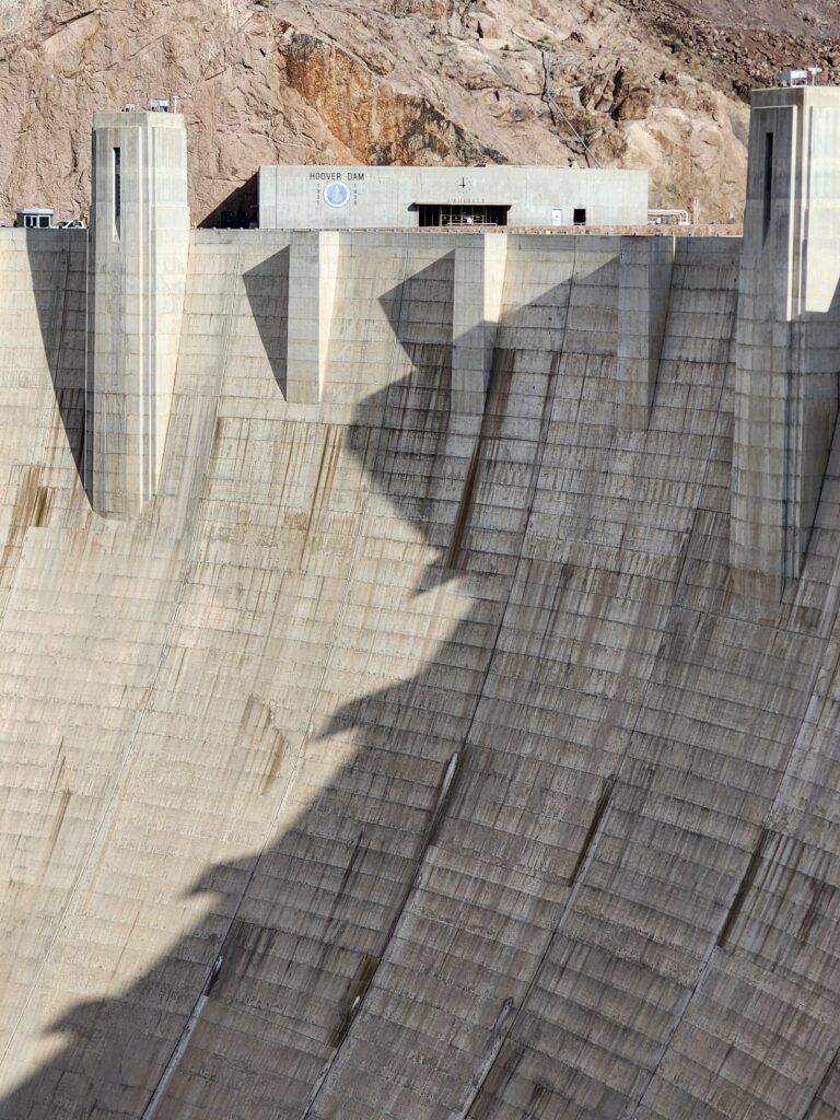 Looking at Hoover Dam