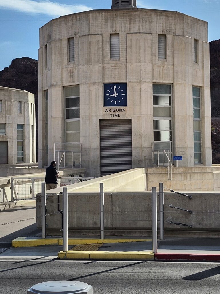 Arizona Clock at Dam