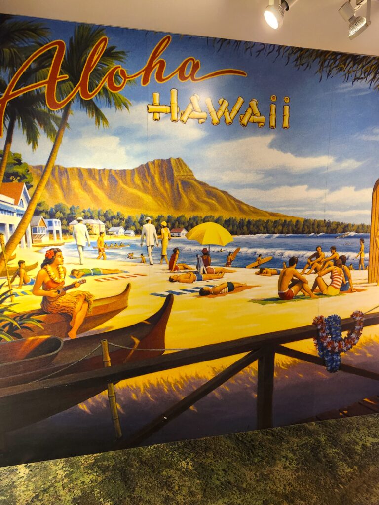 Oahu 1940s poster