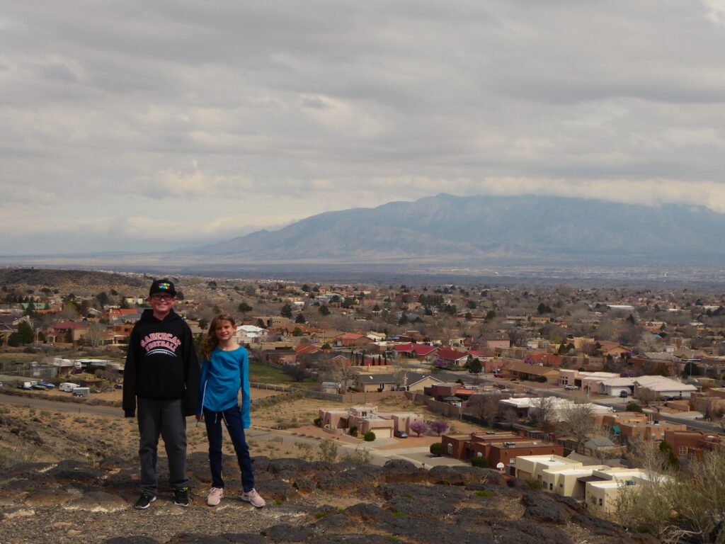 New Mexico overlook