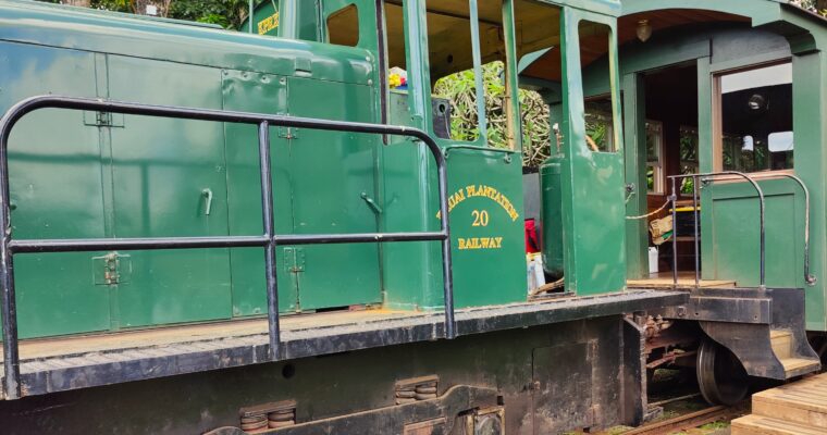 All Aboard the Kauai Plantation Railway