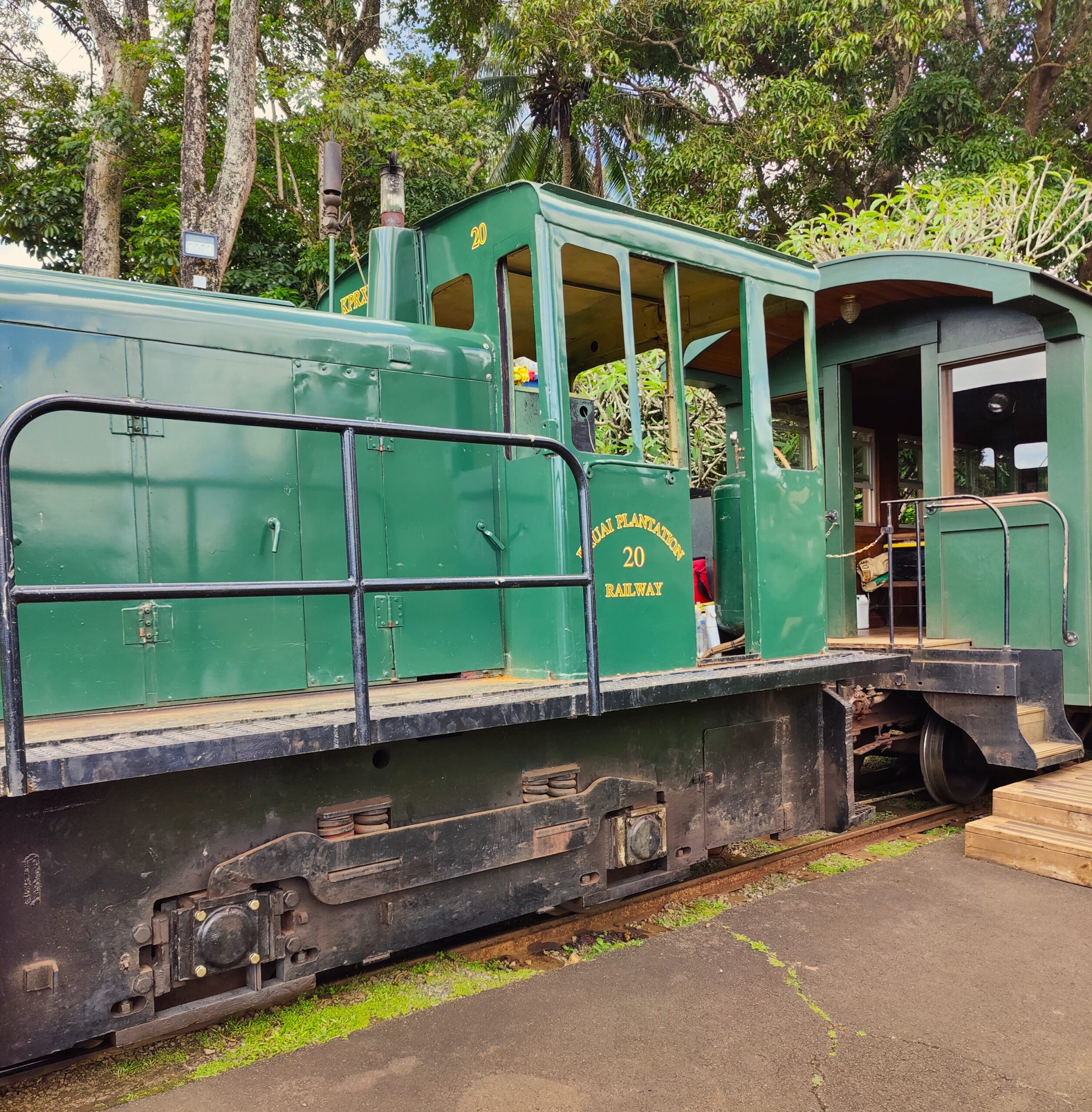 All Aboard the Kauai Plantation Railway